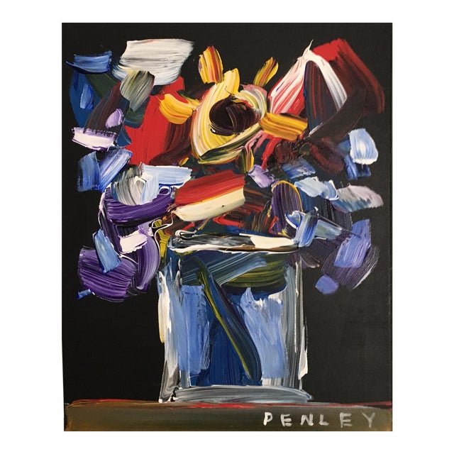 Original Painting of Steve Penley "Flowers" Chairish