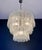 Large Three-Tier Murano Glass Tube Pendant Light from Venini, 1990s For Sale - Image 8 of 16