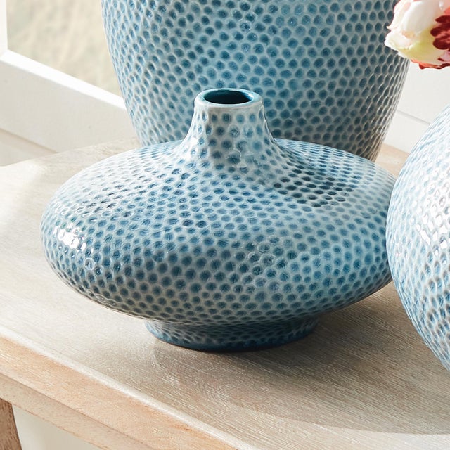 Kenneth Ludwig Chicago Miro Vase Short For Sale - Image 4 of 6