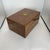Large late Biedermeier box in walnut, hand-made in Austria around 1850. Veneered in walnut and walnut burl on thick (2.2...