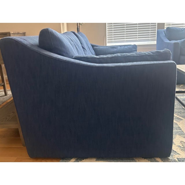 2020s Restoration Hardware Cloud Slope Arm Two-Seat Sofa For Sale - Image 5 of 6