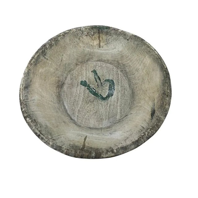 1970s 1970s Vintage Wooden Parat Bowl - Medium For Sale - Image 5 of 5