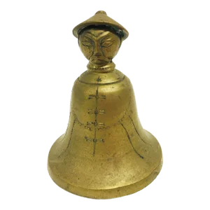 1900s Figural Chinese Dinner Bell