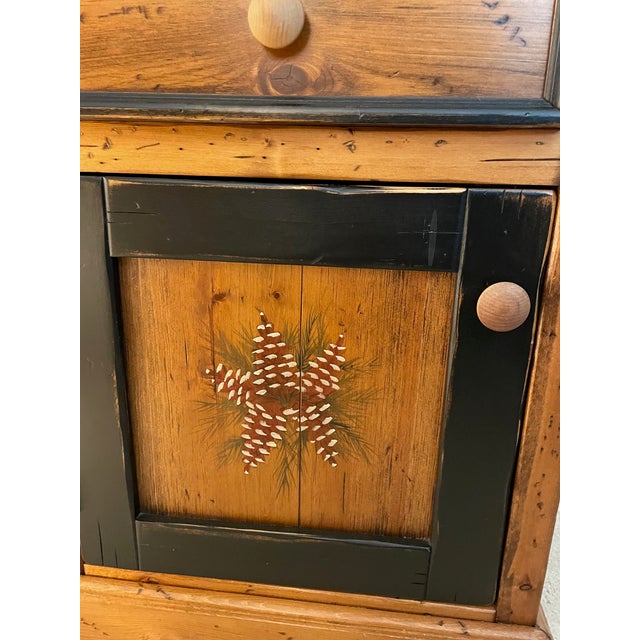 Brown 1990s Woodland Furniture Nightstand For Sale - Image 8 of 8