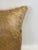 18” X 18” Premium Colombian Champagne Long-Haired Cowhide Pillow Cover - Handcrafted by Pablo Sota Designs For Sale - Image 9 of 11
