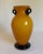 Mid-Century Modern Ochre Cased Murano Glass Vase For Sale - Image 3 of 7