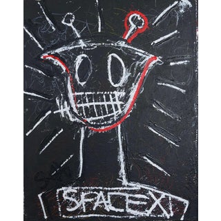 "Space-X" Contemporary Figurative Painting by Sax Berlin For Sale