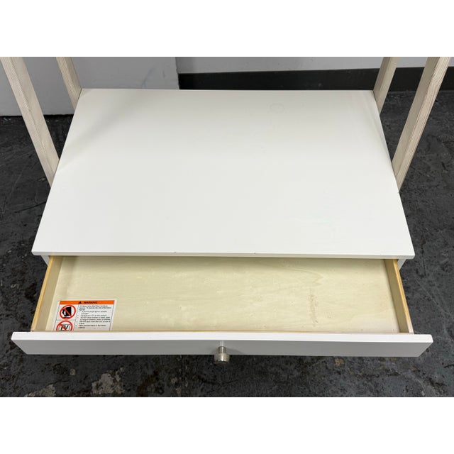 White William Sonoma for Pottery Barn Teen Highland Wall Desk For Sale - Image 8 of 12