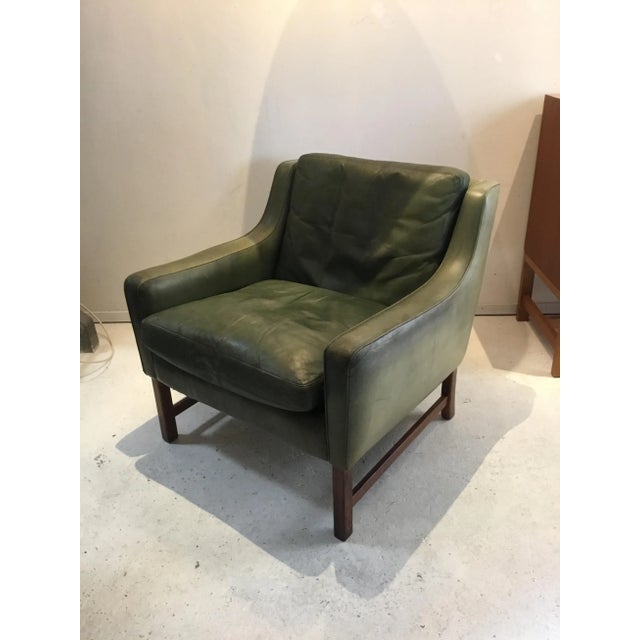 Wood Lounge Chair by Fredrik A. Kayser for Vatne Lenestolfabrikk, 1970s For Sale - Image 7 of 11