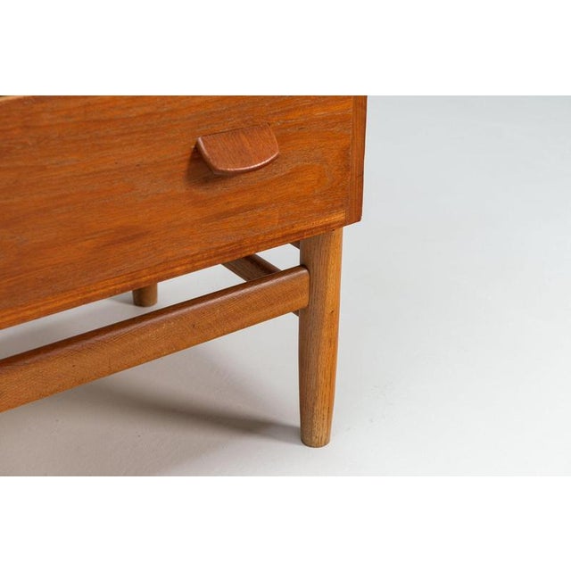 Vintage Model F17 Chest of Drawers in Teak by Poul M. Volther for FDB Møbler, Denmark, 1960 For Sale - Image 14 of 16