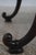 Vintage Leather Top Cornucopia Carved Mahogany Coffee Table For Sale - Image 12 of 13