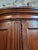 Wood Antique French Château Walnut Demi-Lune Cabinet, Late 18th Century For Sale - Image 7 of 18