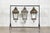 Circa late 20thc large french 19thc style bronze & iron lantern the bottom section can be removed to reduce the height by...