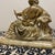 Tan Antique 19th Century Gilt Neo-Classical Seated Woman For Sale - Image 8 of 9