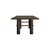 Contemporary Solid Black Oak Rectangular Dining Table For Sale - Image 3 of 6