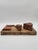 Antique 19th C One Of A Kind English & Continental Wooden Cheese Display Board. For Sale - Image 9 of 16