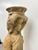 Antique Carved Wood Female Caryatid Holding Vessel on Her Head For Sale - Image 10 of 15