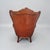 French Louis XV Style Chair in Carved Walnut and Patinated Leather, 1890s For Sale - Image 16 of 18