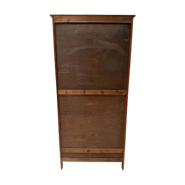 Art Deco Modernist One-Door Armoire by Cornelis Van Der Sluys, 1920s For Sale - Image 4 of 14