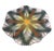 Mid-Century Modern South African Hand-Painted Ceramic Starburst Plates - a Pair For Sale - Image 4 of 11