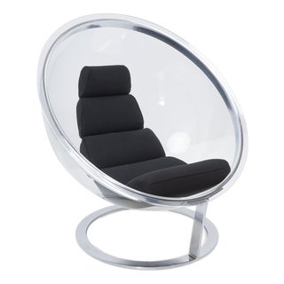 Vintage Bulle Armchair by by Christian Daninos, 1960s For Sale