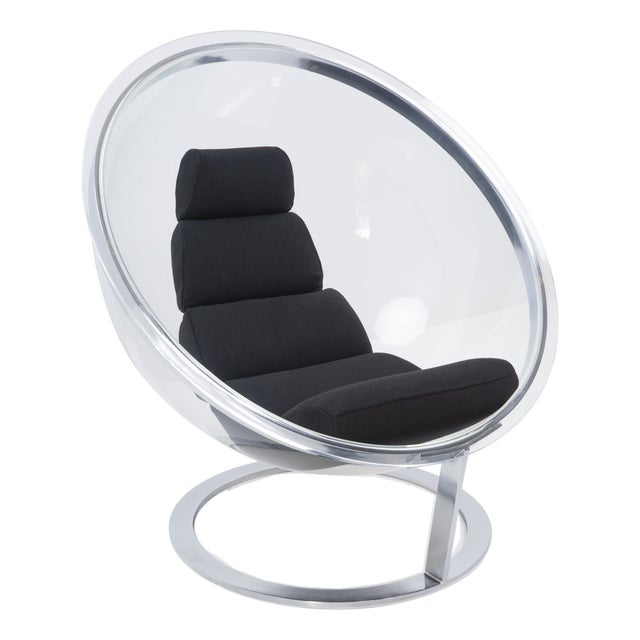 Vintage Bulle Armchair by by Christian Daninos, 1960s For Sale