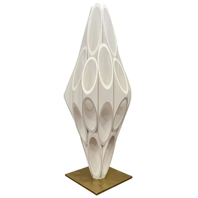 21st Century Design Line Space Age Modern Tubular Table Lamp For Sale In Philadelphia - Image 6 of 6