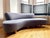 Designed by famed Mid-Century furniture designer Vladimir Kagan, this iconic "cloud" sofa features smooth elegant lines...