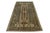 Brown Oriental Hand Knotted Rug Turkish Vintage Oushak 4'3" x 7'5" For Sale - Image 8 of 8