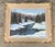 Fernand Gaulin Signed Winter Landscape Oil Painting, 1973 For Sale - Image 12 of 17