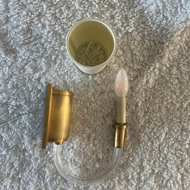 Boho Chic Visual Comfort Vivian Wall Sconce For Sale - Image 3 of 12