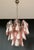 Italian Vintage Pink Murano Glass Lattimo Rondini Chandelier, 1990s For Sale - Image 12 of 17