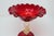 Murano Vintage Red and Gold Fleck Murano Candy Dish For Sale - Image 4 of 6