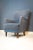Blue Armchair from C.M. Madsen, 1950s For Sale - Image 3 of 7
