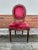 Pair of 20th Century Louis XVI Style Mahogany Upholstered Side Chairs For Sale - Image 10 of 12