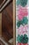 1960s Italian Reverse-Painted Geranium Glass Giltwood Mirror For Sale - Image 14 of 18