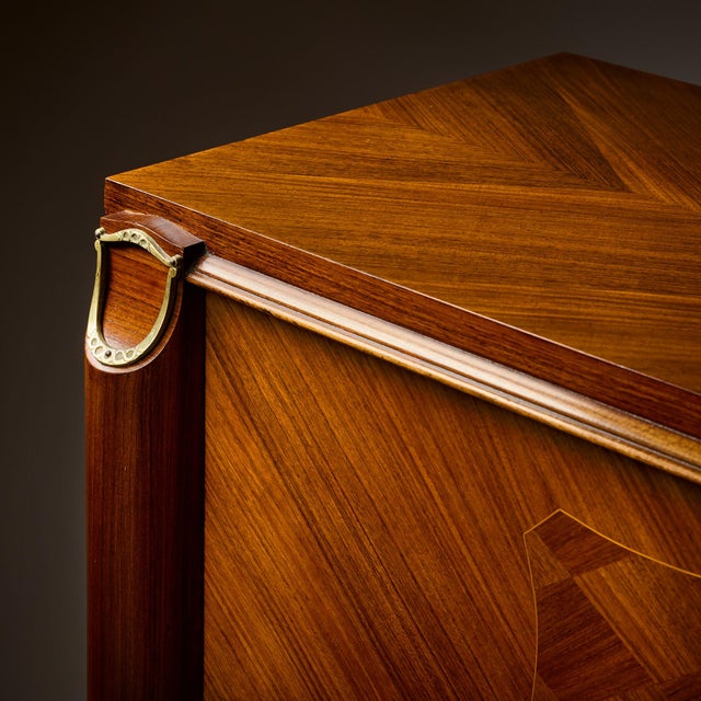 1940s Art Deco Period Rosewood Buffet For Sale - Image 5 of 9