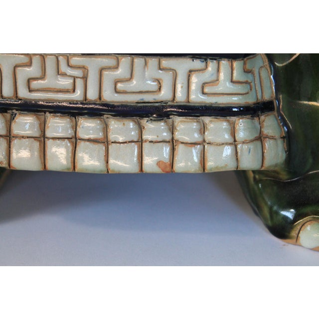 Vintage Elephant Garden Stool For Sale - Image 15 of 17