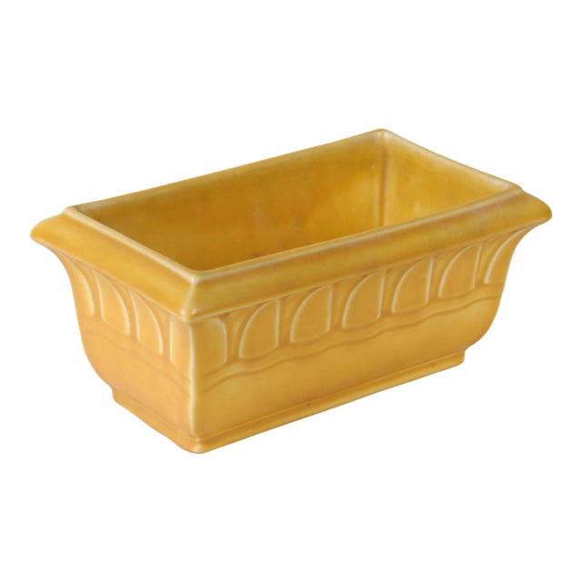 Rare Rookwood Planter, Yellow For Sale