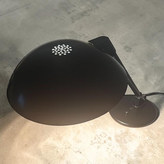 Metal 1950s Atomic “Flying Saucer” Desk Lamp by Specialty Light Co. – Space Age MCM For Sale - Image 7 of 8