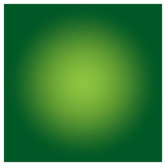 "Green Halo" Framed Facemount Acrylic Artwork by Alejandro Franseschini with Gold Frame For Sale