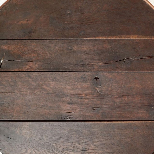Brown 19th Century French Oak Table De Vin (A) For Sale - Image 8 of 10