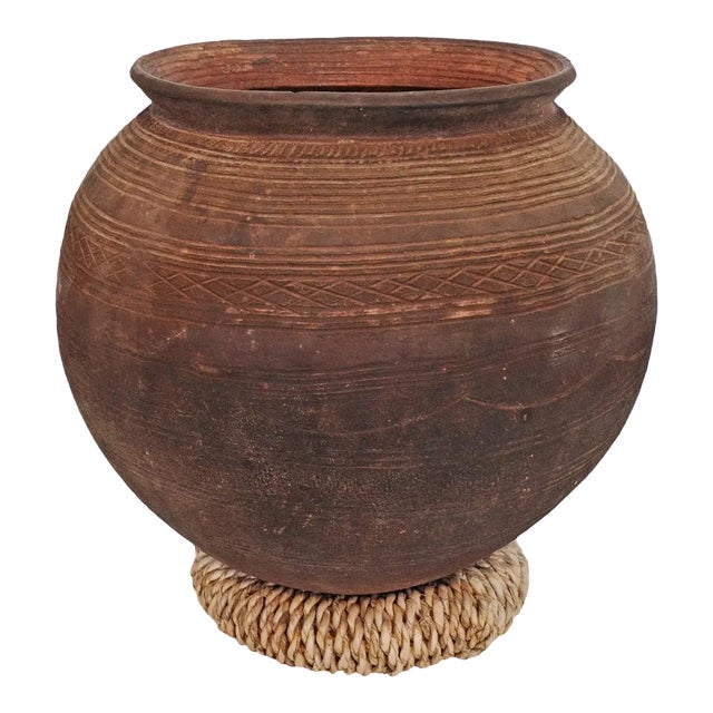 Vintage Bida Water Vessel For Sale