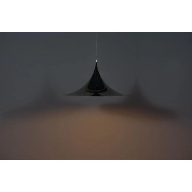 Fog & Mørup Semi Pendant Lamp by Claus Bonderup & Torsten Thorup for Fog & Mørup, 1960s For Sale - Image 4 of 13