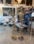 Vintage Modern Italian Bamboo & Chrome Floor Lamps Newly Wired - Pair For Sale - Image 12 of 13