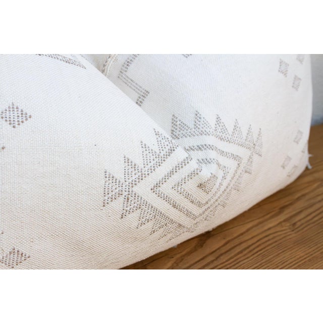 Moroccan Frost Tail Oversized Lumbar Moroccan Pillow For Sale - Image 3 of 9