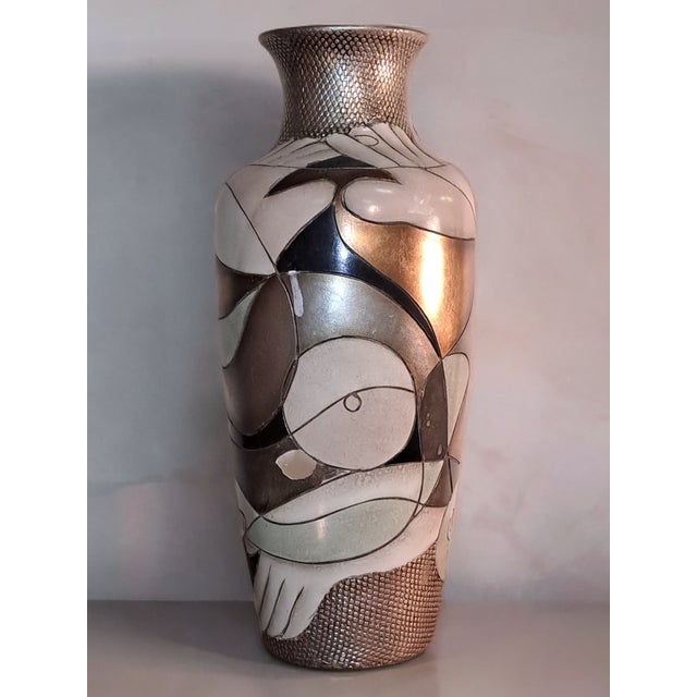 1960s Modernist Vase from Vallauris, France, 1960s For Sale - Image 5 of 9