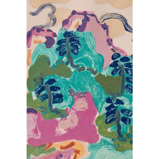 Charles Lapicque, Forest Walk, Lithograph on Paper, Framed For Sale - Image 4 of 10