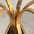 Mid-Century Modern Sculptural Circular Dining Table in Gilded Metal and Smoked Glass from Renato Zevi, 1970s For Sale - Image 3 of 10