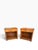 Wood 1960s Baker Furniture French Empire Neoclassical Cherry & Brass Nightstands — Pair For Sale - Image 7 of 14